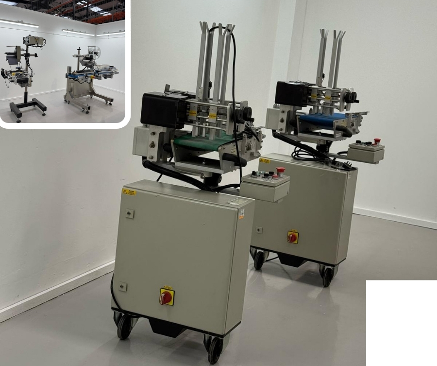 Labeling machines in a warehouse 1